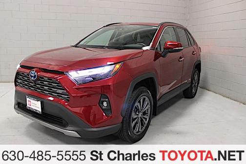 Ruby Flare Pearl 2023 Toyota RAV4 Hybrid Limited