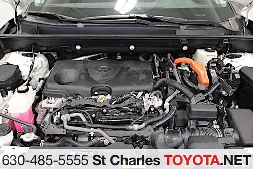 Blizzard Pearl 2022 Toyota RAV4 Hybrid XLE Premium