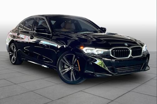 Jet Black 2024 BMW 330 330i