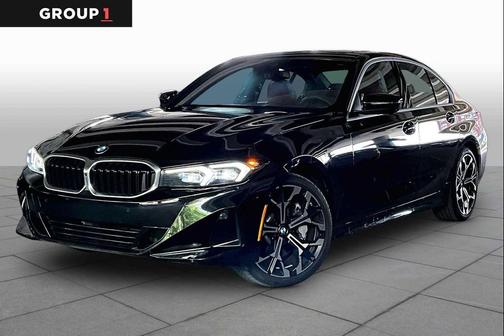 Black Sapphire Metallic 2025 BMW 330 330i