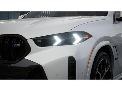 White 2027 BMW X6 M60i