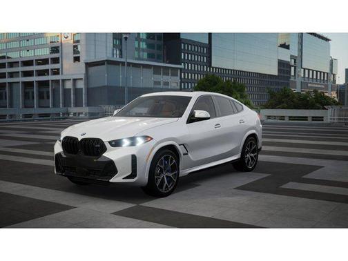 White 2027 BMW X6 M60i