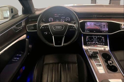 Glacier White Metallic 2020 Audi A6 55 Prestige