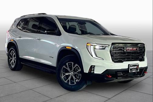 Summit White 2025 GMC Acadia AWD AT4