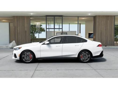 Mineral White Metallic 2026 BMW 540 xDrive