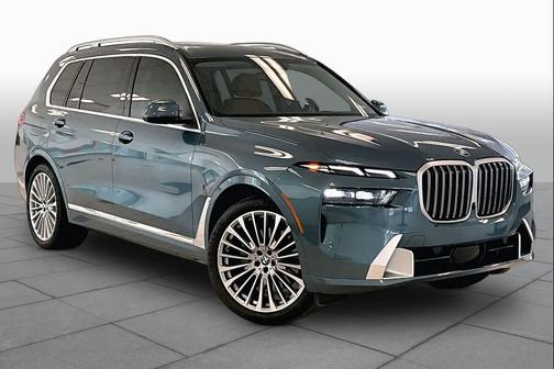 Blue Ridge Mountain Metallic 2025 BMW X7 xDrive40i