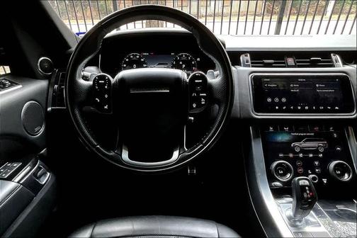 Santorini Black Metallic 2022 Land Rover Range Rover Sport HSE Silver Edition