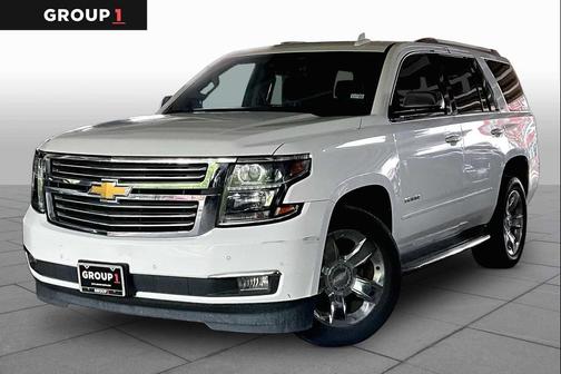 Summit White 2015 Chevrolet Tahoe LTZ