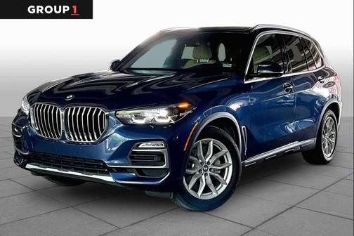 Phytonic Blue Metallic 2021 BMW X5 xDrive40i
