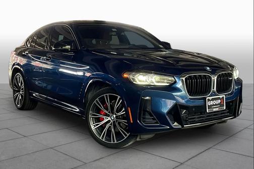 Phytonic Blue Metallic 2023 BMW X4 M40i