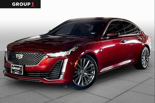 Radiant Red Tintcoat 2023 Cadillac CT5 Premium Luxury