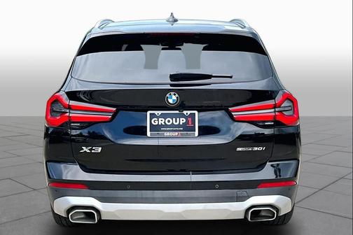 Jet Black 2024 BMW X3 sDrive30i