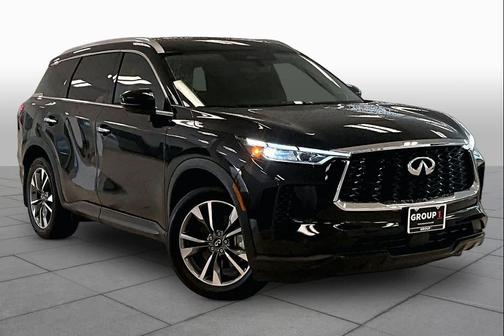 Mineral Black 2025 INFINITI QX60 Luxe