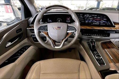 Crystal White Tricoat 2021 Cadillac Escalade Premium Luxury Platinum