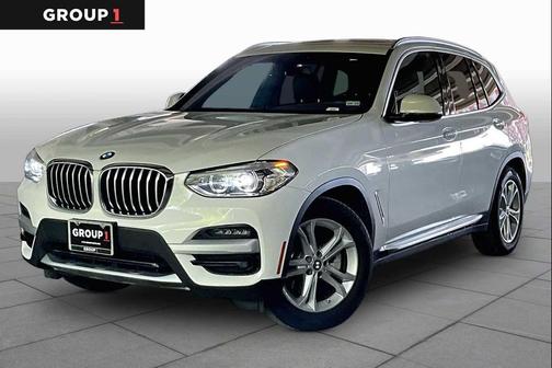 Alpine White 2021 BMW X3 sDrive30i