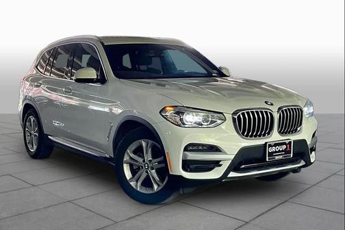 Alpine White 2021 BMW X3 sDrive30i