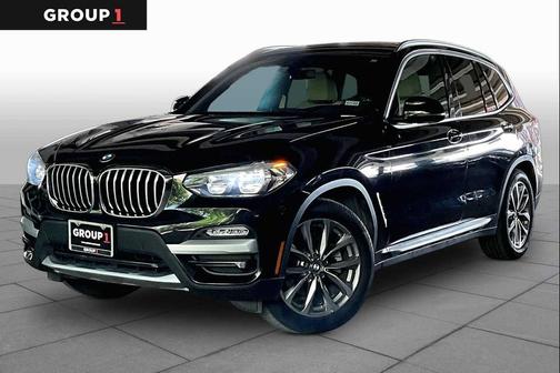 Black Sapphire Metallic 2019 BMW X3 xDrive30i