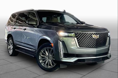 Satin Steel Metallic 2021 Cadillac Escalade Premium Luxury