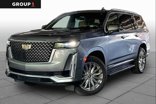 Satin Steel Metallic 2021 Cadillac Escalade Premium Luxury
