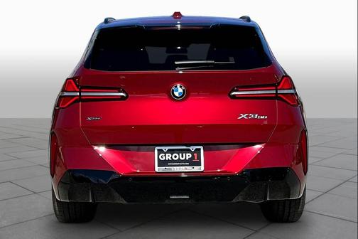 Vegas Red Metallic 2026 BMW X3 30 xDrive