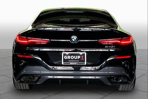 Black Sapphire Metallic 2024 BMW 840 Gran Coupe i