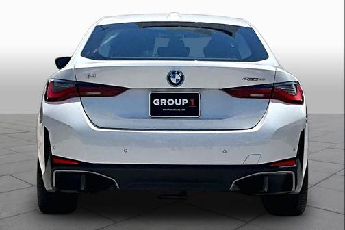 Mineral White Metallic 2023 BMW i4 Gran Coupe eDrive35
