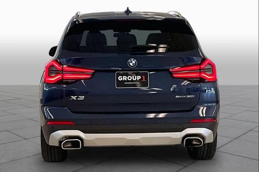 Phytonic Blue Metallic 2022 BMW X3 sDrive30i