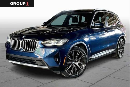 Phytonic Blue Metallic 2024 BMW X3 sDrive30i