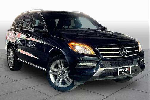 Lunar Blue Metallic 2014 Mercedes-Benz M-Class 4MATIC