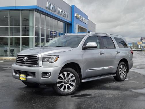 Silver 2022 Toyota Sequoia Limited