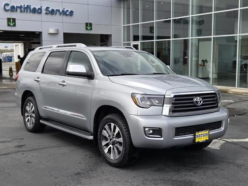 Silver 2022 Toyota Sequoia Limited
