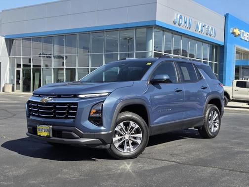 Blue 2025 Chevrolet Equinox LT
