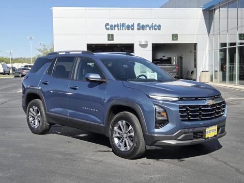 Blue 2025 Chevrolet Equinox LT