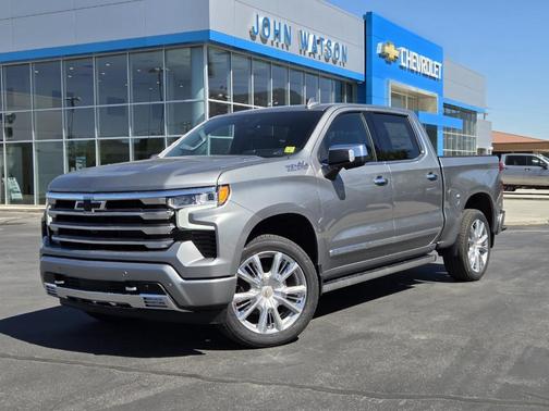Sterling Gray Metallic 2026 Chevrolet Silverado 1500 High Country