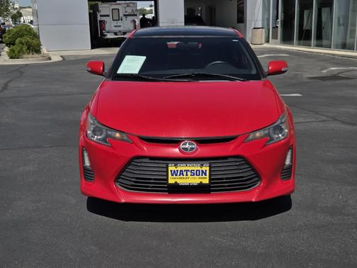 Red 2015 Scion tC
