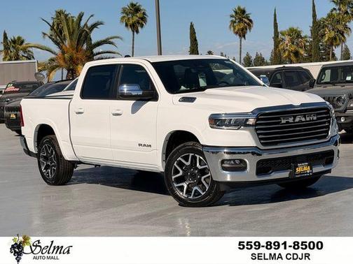 Bright White Clearcoat 2026 RAM 1500 Laramie