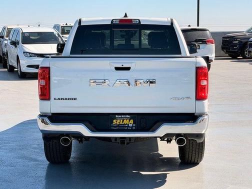 Bright White Clearcoat 2026 RAM 1500 Laramie