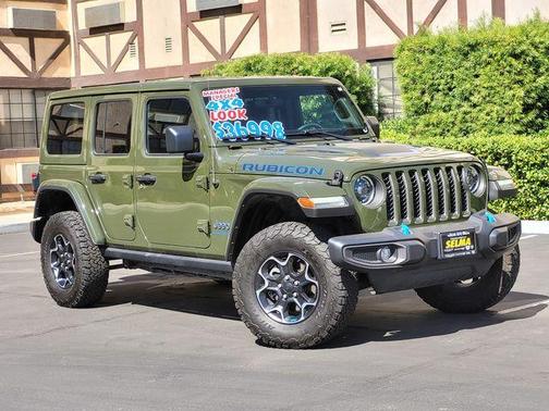 Sarge Green Clearcoat 2023 Jeep Wrangler 4xe Rubicon