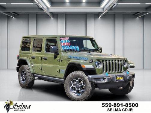 Sarge Green Clearcoat 2023 Jeep Wrangler 4xe Rubicon