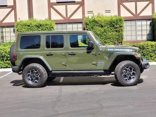 Sarge Green Clearcoat 2023 Jeep Wrangler 4xe Rubicon