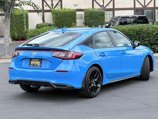 Blue 2025 Honda Civic Sport