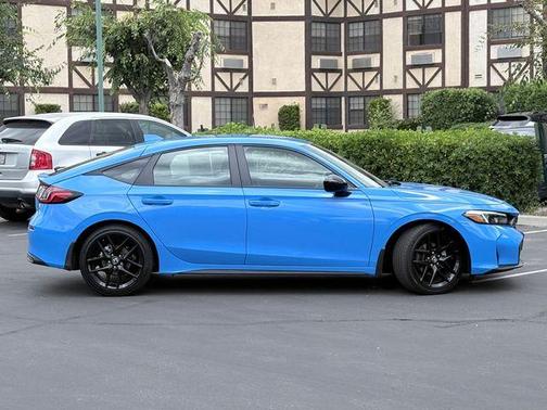 Blue 2025 Honda Civic Sport