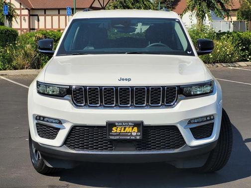 Bright White Clearcoat 2023 Jeep Grand Cherokee Limited