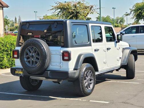 Bright White Clearcoat 2025 Jeep Wrangler Sport