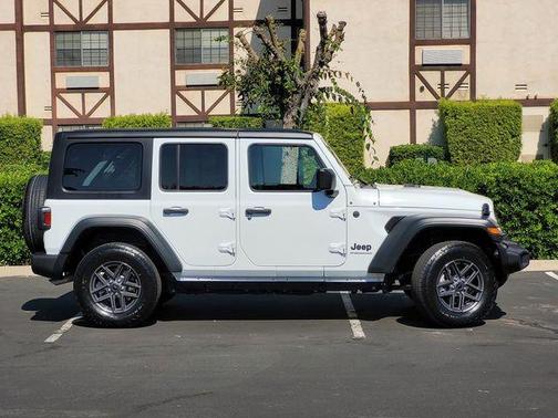 Bright White Clearcoat 2025 Jeep Wrangler Sport