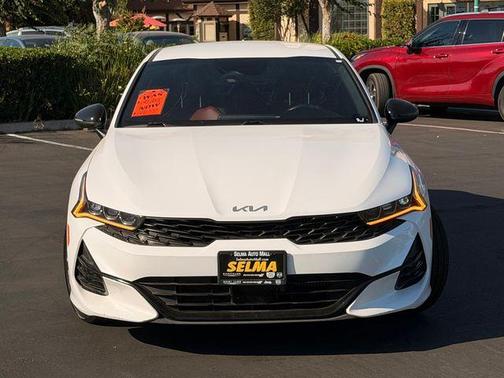 White Pearl 2023 Kia K5 GT-Line