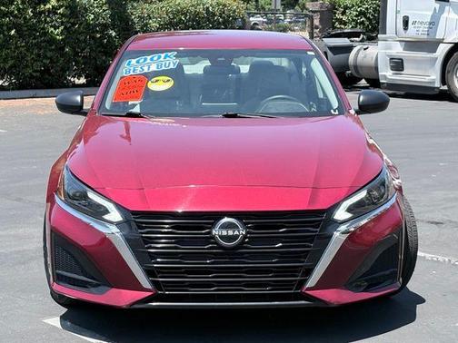 Scarlet Red 2025 Nissan Altima SV