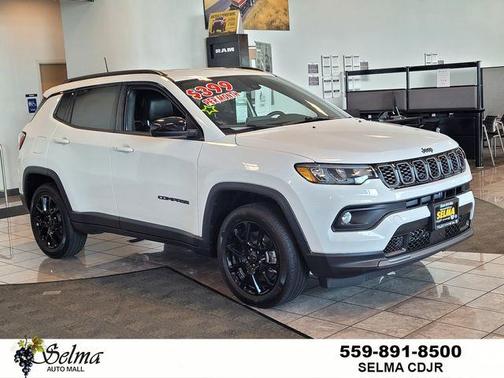 Bright White Clearcoat 2026 Jeep Compass Latitude