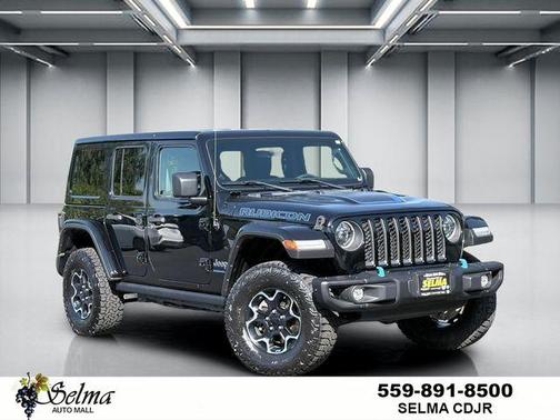 Black Clearcoat 2023 Jeep Wrangler 4xe Rubicon
