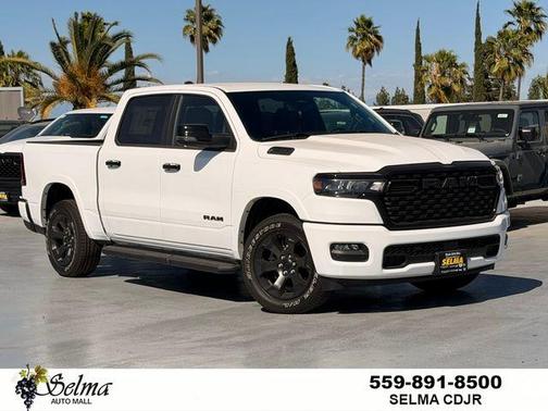 Bright White Clearcoat 2026 RAM 1500 Big Horn/Lone Star